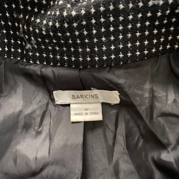 Smart classic Black and white jacket - Picture 7 of 7